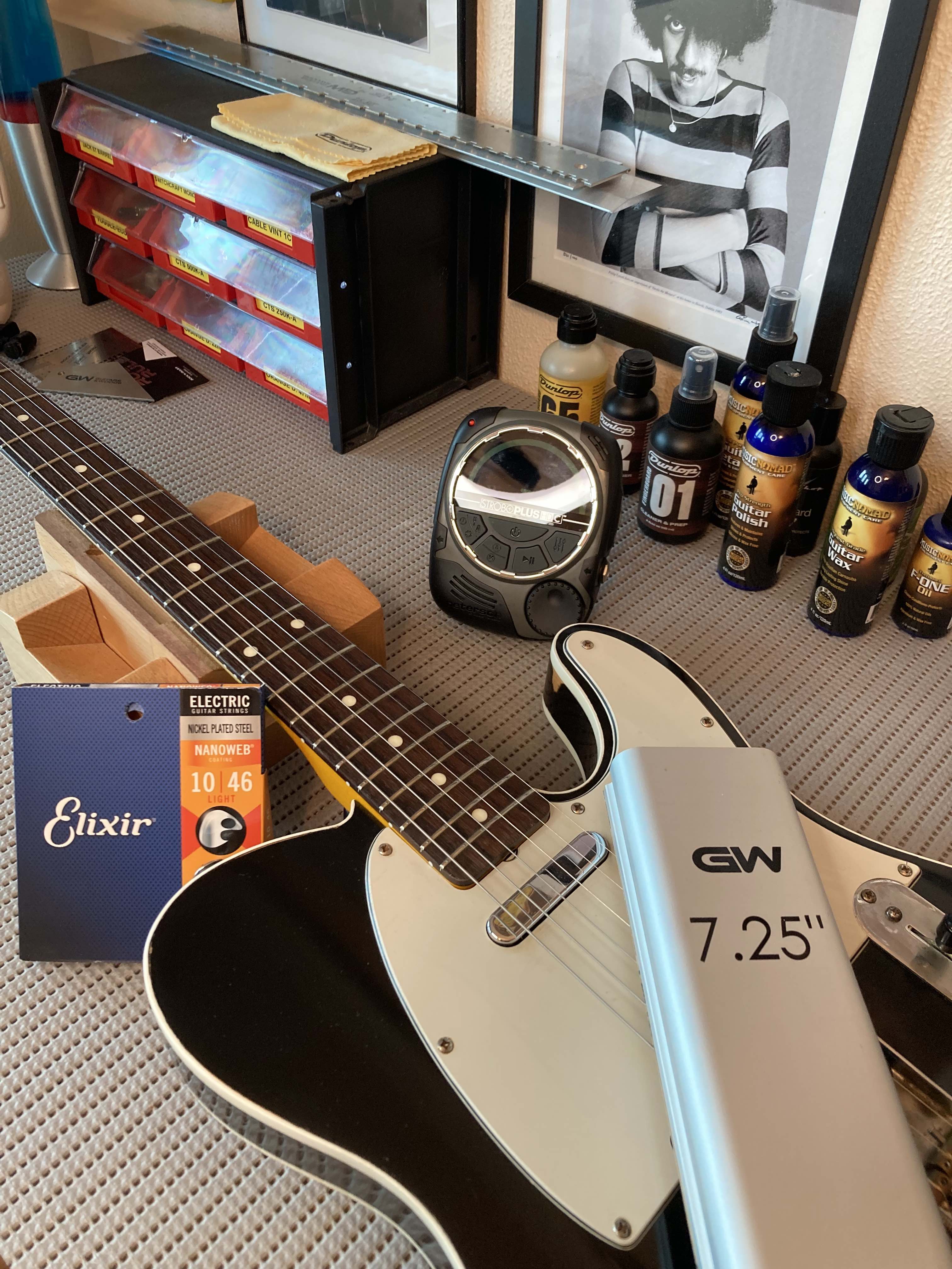 taller ajuste guitarra